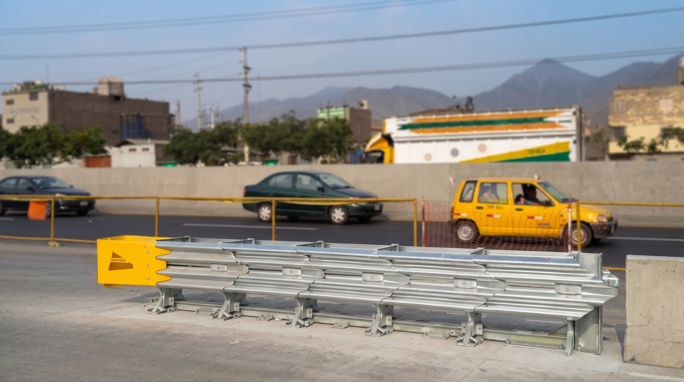 Amortiguadores en Panamericana Norte, Lima, Perú 